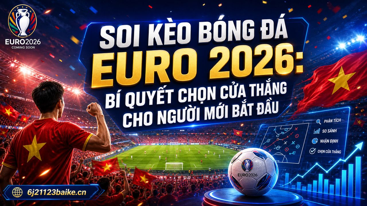 Soi kèo bóng đá Euro 2026: Bí quyết chọn cửa thắng cho người mới bắt đầu